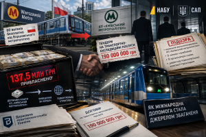 137,5 мільйона на польських вагонах: НАБУ викрило цинічну схему розкрадання коштів у Київському метрополітені