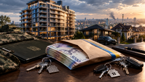 Цинізм воєнного часу: поки мільйони українців втрачають дім, бригадний генерал Юрій Ральцев вибив у держави 4,5 мільйона на житло, маючи п’ять квартир на родину