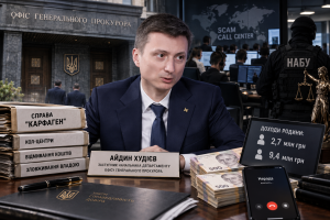 «Дах» для кол-центрів на чолі з Офісом Генпрокурора: як одіозний прокурор Айдин Худієв продовжує правити системою попри мільйонні схеми «Карфагену»