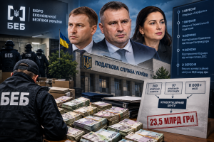 Корупційне «вікно можливостей»: як падіння генеральського даху дозволило викрити гігантський конвертцентр БЕБ на 23 мільярди