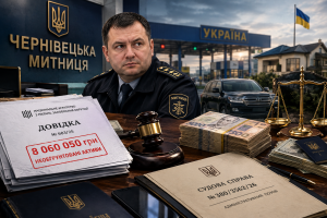 Мільйонні розбіжності та судові маневри: буковинський митник Анатолій Максимчук намагається через суд «відмити» 8 мільйонів гривень у декларації