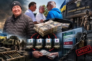 Мільярдні оборонні розпил-схеми: Печерський суд заморозив понад 100 мільйонів на рахунках фірми-прокладки «Аквапласт» у справі про масштабний конвертцентр для МВС та Міноборони
