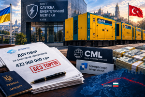 Мільярдні тендери в закритому режимі: як столична «Служба енергетичної безпеки» закупила турецькі генератори на 423 мільйони