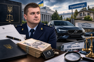 Прокурорський апетит під час війни: як кременчуцький законник Владислав Бобоха “накопав” на новеньку Volvo S60