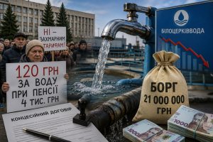 Водна криза у Білій Церкві: як 12 років концесії та 21 мільйон боргу вилилися у тариф до 120 грн за куб