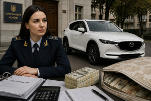 Зарплата на одну машину, готівка в матраці: прокурорка з Прилук придбала Mazda за мільйон на тлі мізерної матеріальної допомоги