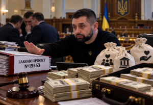 Корупційний купол над парламентом: як Давид Арахамія блокує законопроєкт №15563 заради збереження мільйонних потоків у приватні фонди