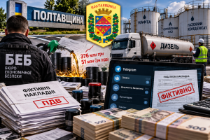 Паперові мільйони та фіктивне паливо: на Полтавщині викрили масштабну схему збитків держбюджету на 51 мільйон гривень